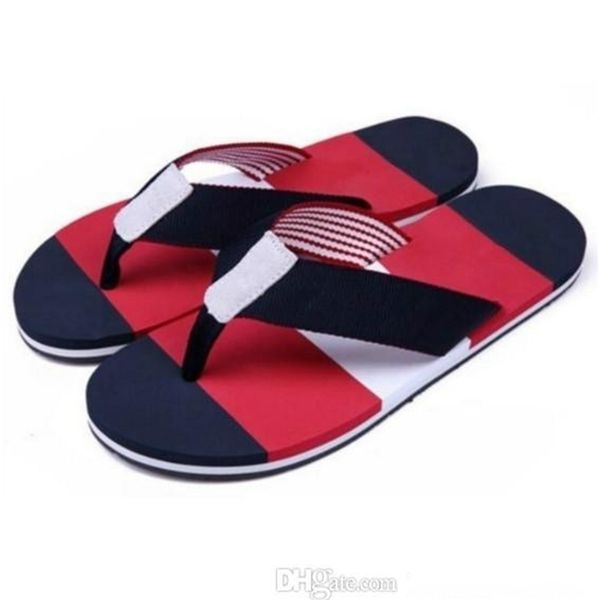

wholesale designers- summer men flip-flops beach slippers shoes eur size 39-45 designerss shoes yw, Black