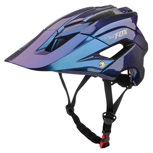 

Batfox New Mtb Bike helmet Bikes Safe Cap Ultra Lightweight Mountain Road Bikes Outdoor Sport Riding Protective Helmets, Red