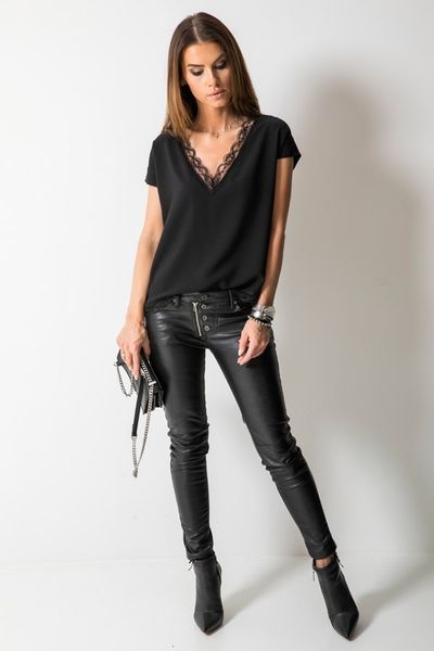 

fashion womens casual short sleeve loose lace and blouses elegant basic harajuku tee shirt femme v neck feminina, White