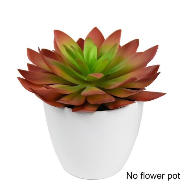 

decorative flowers & wreaths mini vivid cactus succulent home garden decoration for office plant plants indoor fake bonsai with vase artific