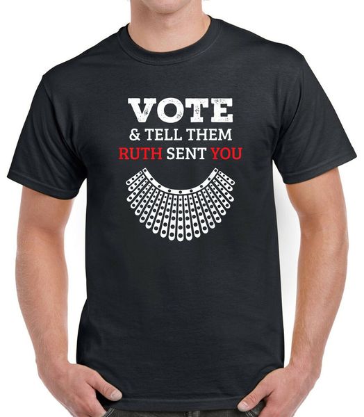 

vote & tell them ruth sent you election 2020 shirt t-shirt, White;black