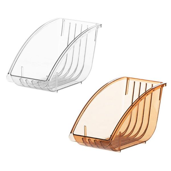 

hooks & rails 2pcs vertical pot lid racks storage stands household holders