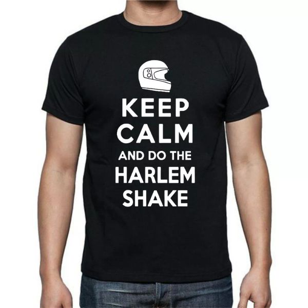 

keep calm and do the harlem shake dance helmet t shirt tee, White;black