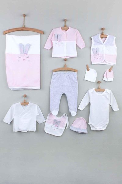 

clothing sets pink born baby girl 10 lu output, White
