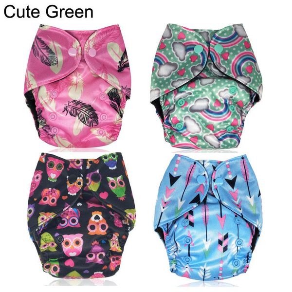 

cloth diapers born bamboo charcoal reusable baby diaper with insert sewn double gussets infant  washable nappy cover