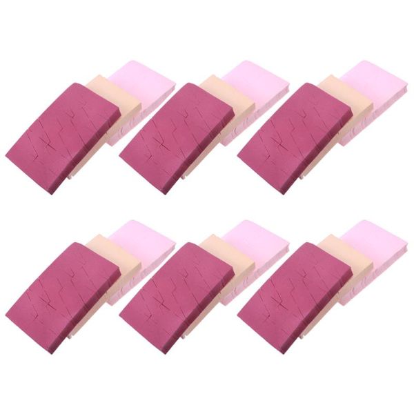 

sponges, applicators & cotton 8 sets multi-sided air cushion puffs wet and dry use foundation powder sponges