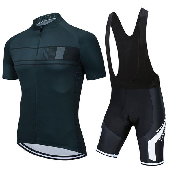 

men's clothes wear better rainbow pro team cycling jersey short sleeve clothing summer road bike sets racing, Black;blue