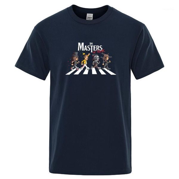 

men's t-shirts freddie mercury t-shirt 2021 fan queen road masters male impression short sleeve they'll see cotton ess, White;black