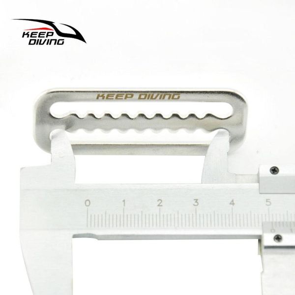 

61mm adjustable stainless steel diving buckle with sawtooth simmming accessories masks