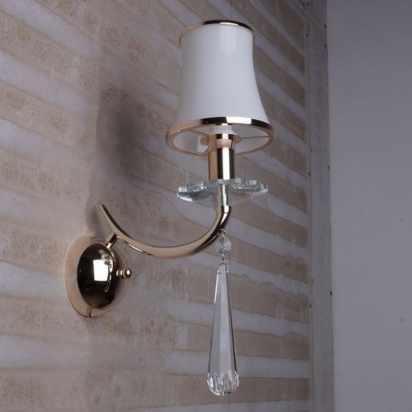 

wall lamps simple modern living room lamp crystal double senior high
