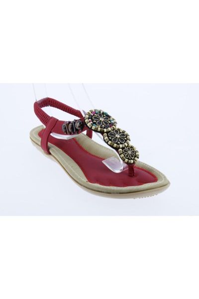 

sandals 19y204-16 women 's red, Black