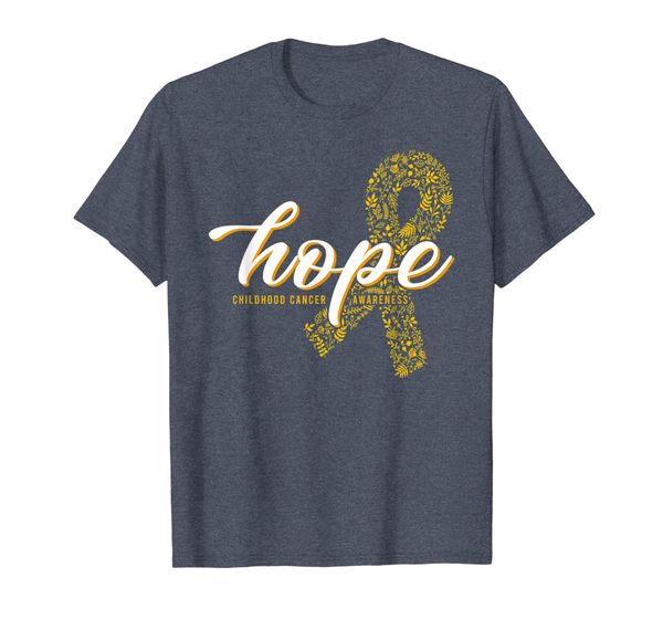 

Hope Childhood Cancer Awareness Tshirt Womens Mens Gifts, Mainly pictures