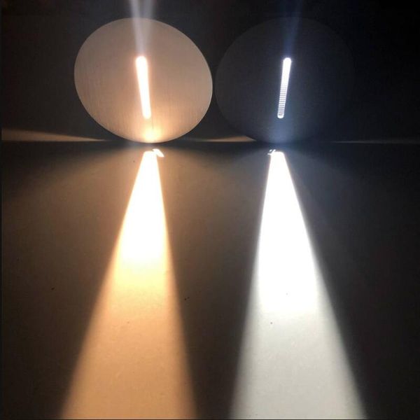 

wall lamp 1pcs cree led 3w recessed in stairs light corner outdoor lights step decoration hallway staircase lamps