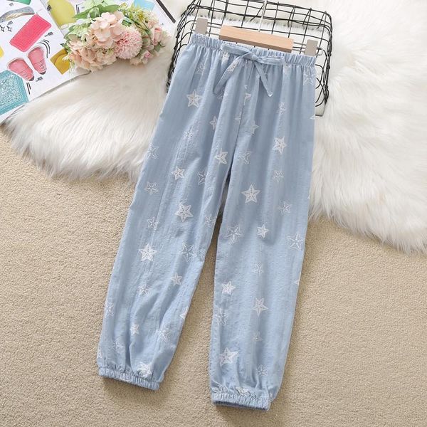 

trousers girls pants for kids spring print long children casual clothing teens soft cotton 6 8 10 12 14 years, Blue