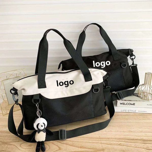 

luxury design handbag 2021 new fashion luggage short distance portable travel women's functional oxford cloth sports bag