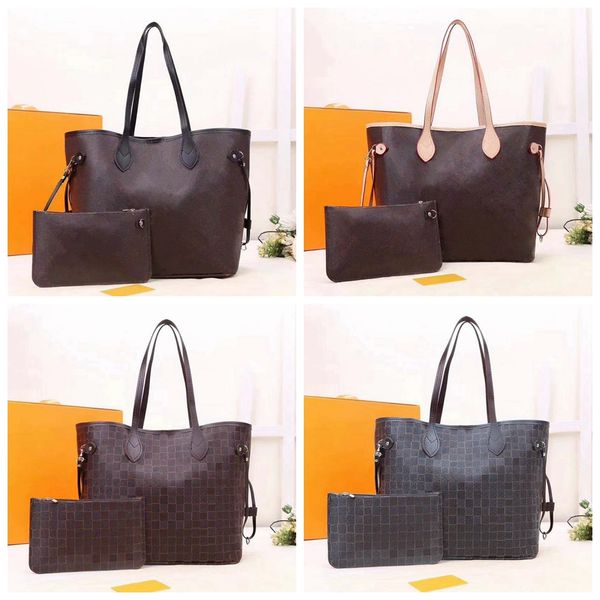 

classic brown designer luxury handbag fashion composite bag wallet canvas woven shopping bags designers luxurys large capacity 01