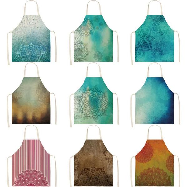 

aprons nordic pattern apron for hairdresser women men kitchen goods home customizable house cleaning