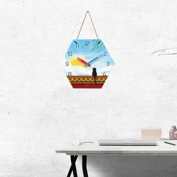

wall clocks 1pc 14 inches clock industrial silent adorable for workshop office
