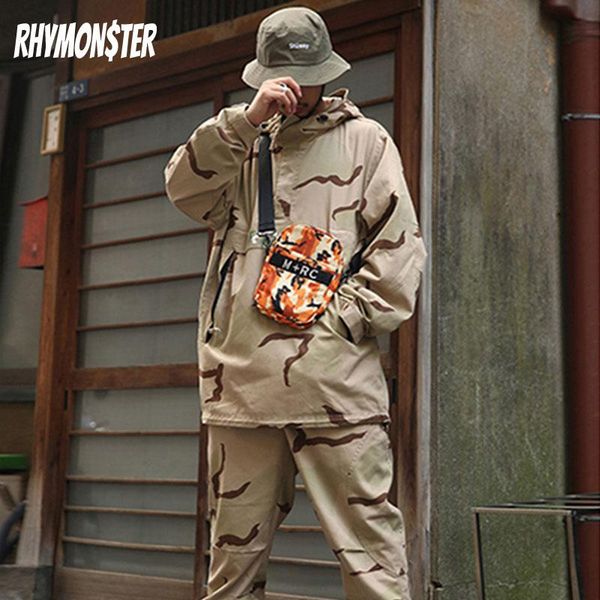 

redcharcoal camouflage hooded jacket men's jackets, Black;brown