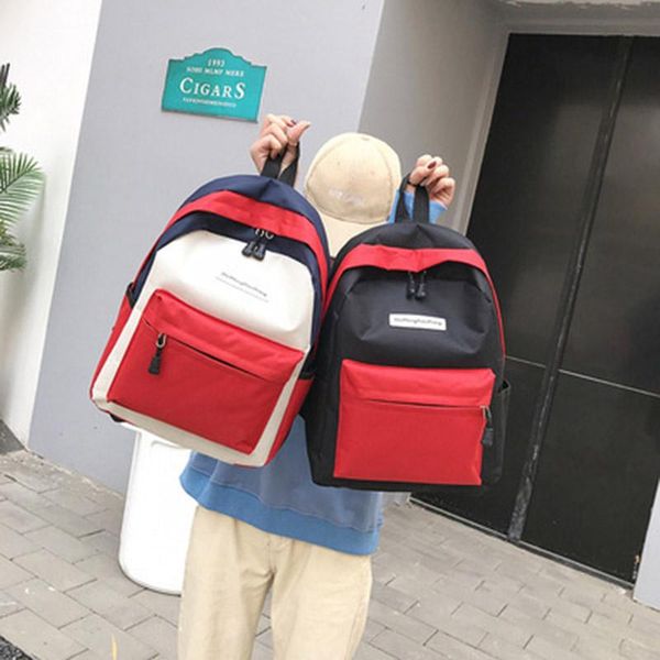 

backpack school season student bag korean version female outdoor travel