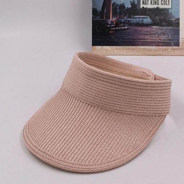 

wide brim hats feitong women's fashion conciseness rollable drafting hat sun beach summer uv protection visor, Blue;gray