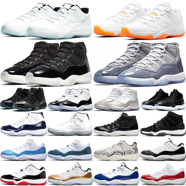 

jumpman 11s 11 cool grey basketball shoes legend blue bred jubilee concord cap and gown gamma space jam cherry metallic silver sneakers spor