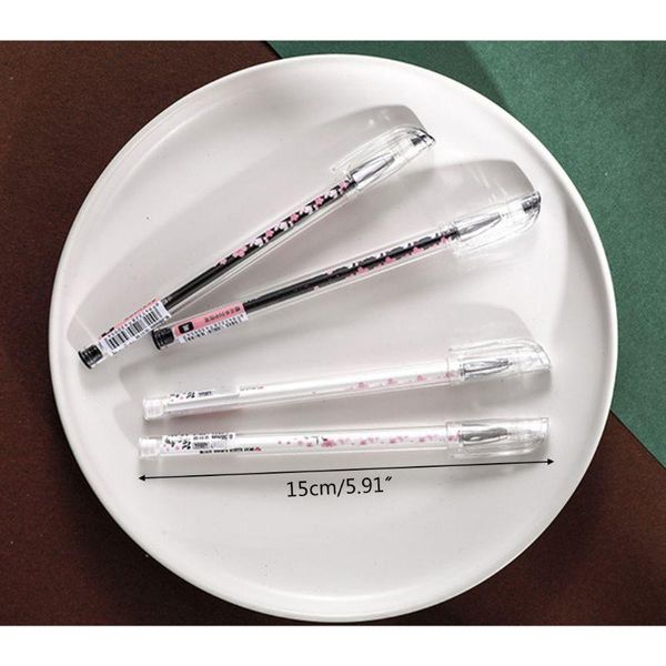 

gel pens 12pcs/set 0.38mm cherry ink pen signature stationery school gift