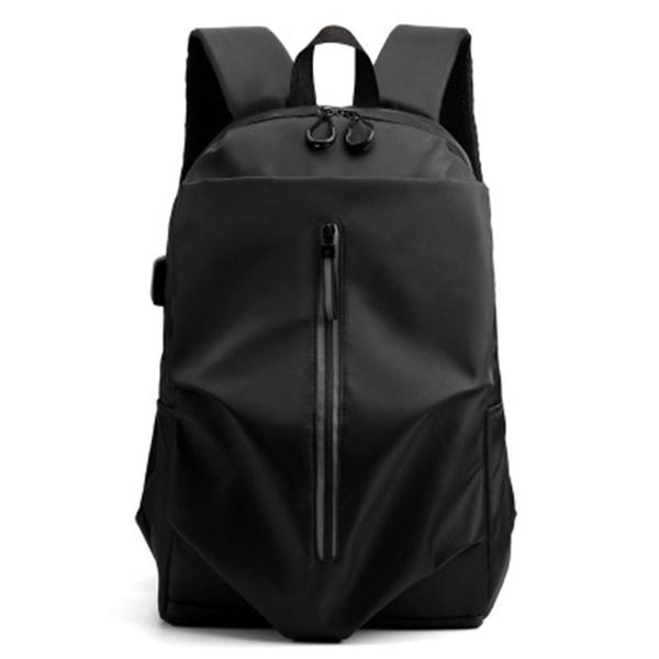 

backpack fashion casual male 15.5 inch large capacity computer bag trendy charging student school nylon