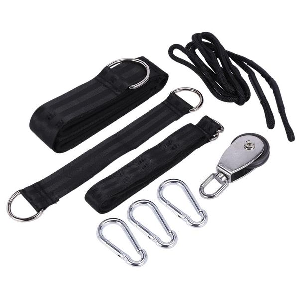 

fitness pulley loading pin lifting triceps rope machine workout adjustable length home gym sports accessories