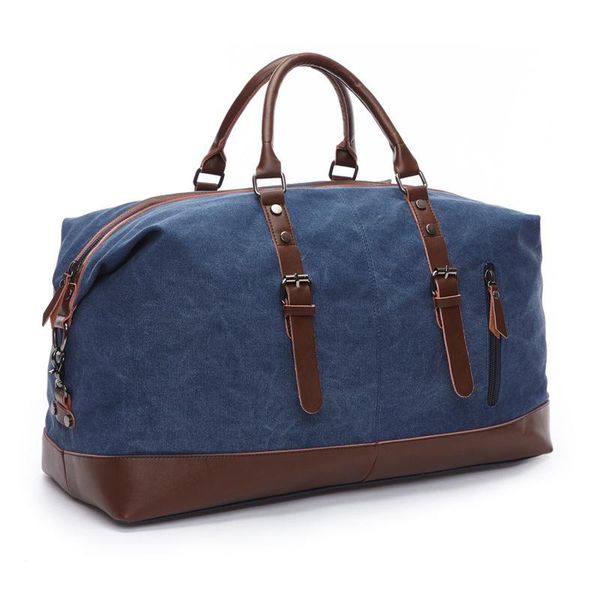 

duffel bags canvas travel bag male simulation leather pu outdoor supplies luggage fitness pography large-capacity handbag