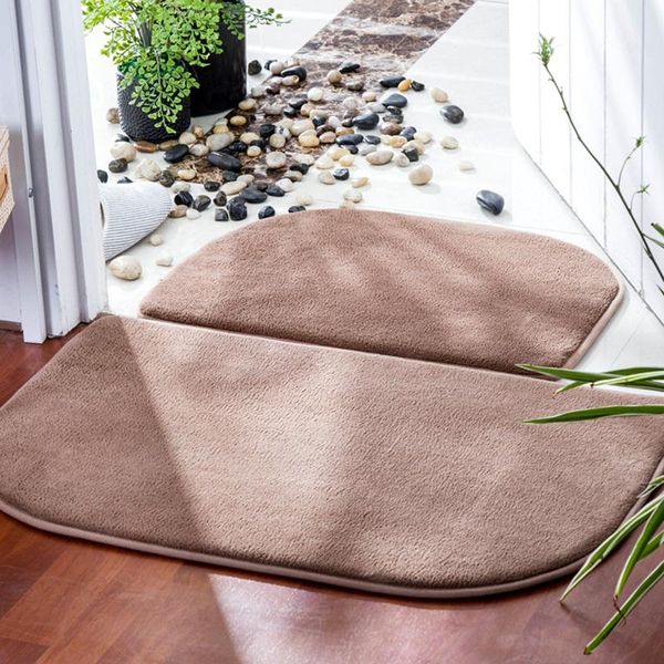 

bath mats 2pcs/set non-slip bathroom carpet & kitchen wc anti-slip for toilet rugs living room