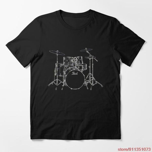 

men's t-shirts drums mens crusher outdoor graphic t-shirt cotton o-neck hip hop tees summer, White;black