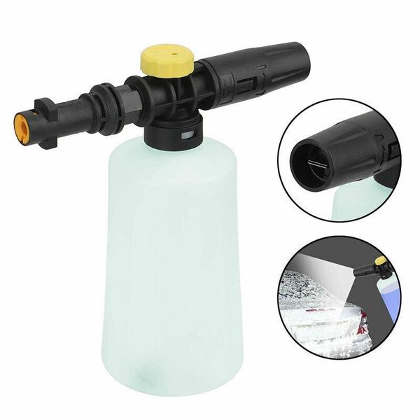 

water gun & snow foam lance 750ml bottle washer for karcher k2-k7 sprayer pressure watering can wide mouth