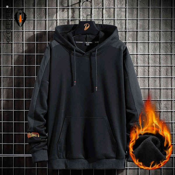 

men hoodies sweatshirts 5xl 6xl 7xl 8xl plus size black 68% cotton streetwear hooded sportswear male 2020 spring autumn hip hop