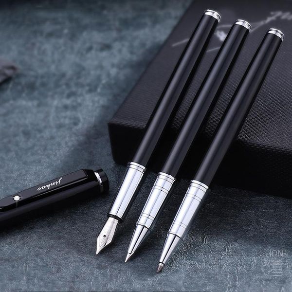 

fountain pens jinhao full metal pen 0.38mm/0.5mm ink for writing stationery 1073