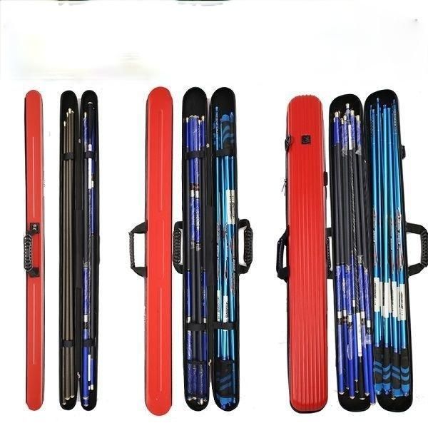 

fishing accessories rod bag tackle 1.25m waterproof pole table raft abs hard shell
