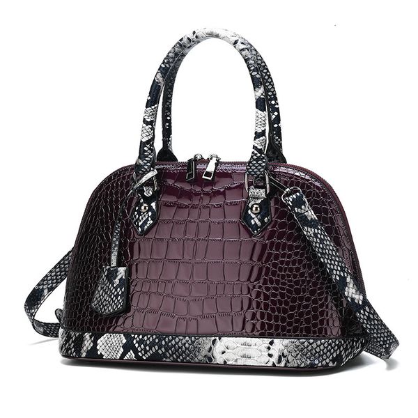 

dinner fashion women's crocodile single shoulder handbag style shell bag