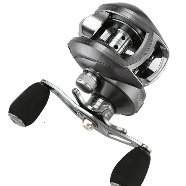 

7.1:1 metal reel for spinning 12+1bb ratio left hand/right hand fishing tackle carp reels casting bait baitcasting
