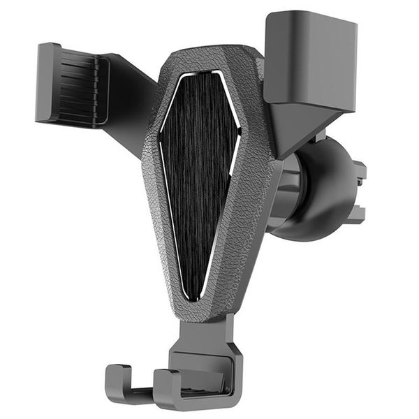 

durable car air vent mount stand for phone universal gravity automatic holder aluminum alloy bracket stable cell mounts & holders