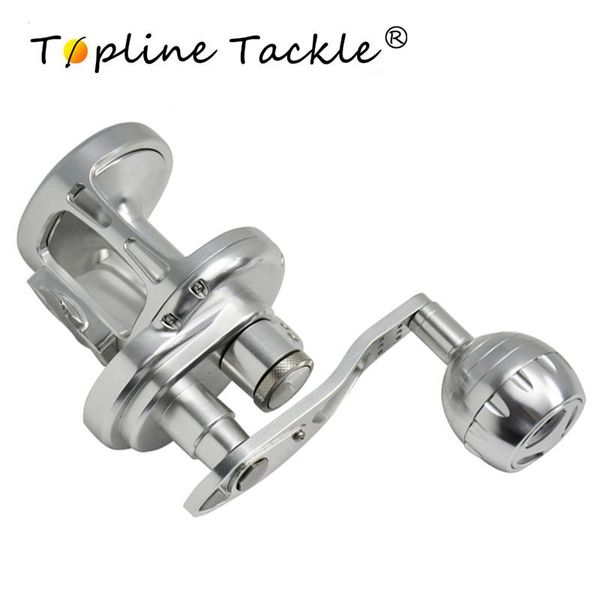 

baitcasting reels ine tackle trolling reel aluminum cnc machined 100-300series fishing right hand max drag 25-30kg ta500 jigging