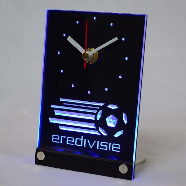 

wall clocks tnc1023 eredivisie dutch holland netherlands football 3d led table desk clock