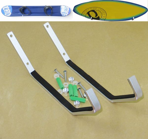 

1 pair skimboard / Wakeboard /Kiteboard Wa Mount Dispay Rack Hanger Organizer