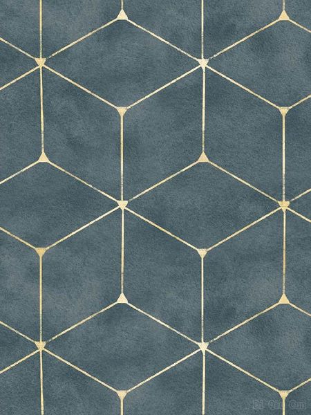 

wallpapers gold striped hexagon peel and stick self-adhesive trellis sapphire geometric wallpaper waterpfroof for bedroom home decoration