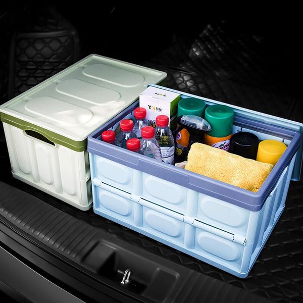 

car organizer auto box trunk storage multi-function folding home bag travel