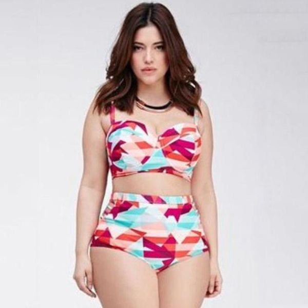 

one-piece suits bikinis 2021 mujer women plus size swimsuits two piece maillot femme push up swimsuit woman de bain p