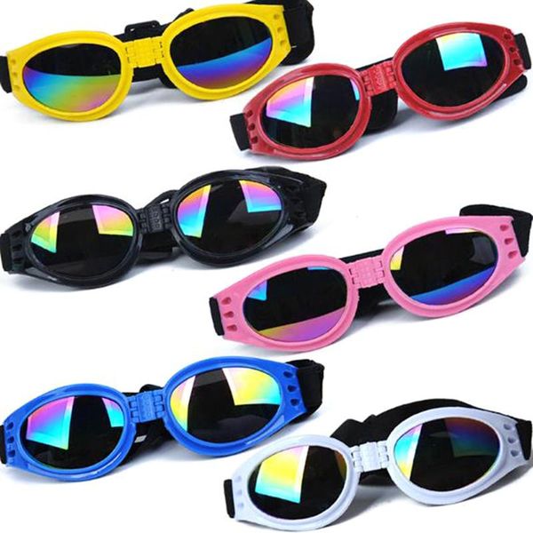

6colors foldable pet dog glasses small and medium eyewear waterproof protection goggles uv sunglasses apparel
