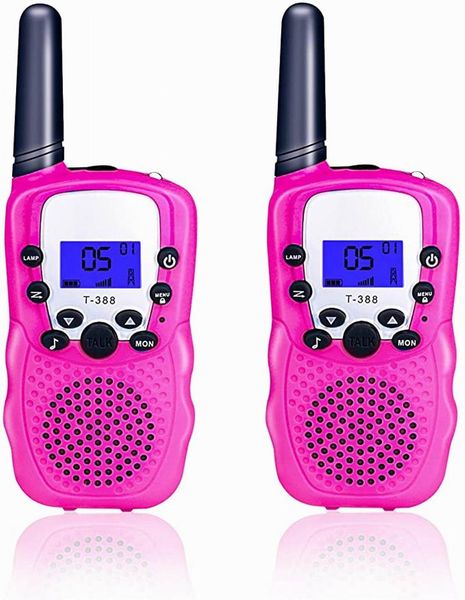 

walkie talkie 2pcs mini talkies interphone children's radio toy phone 3km transmission transceiver interactive toys for girls kids