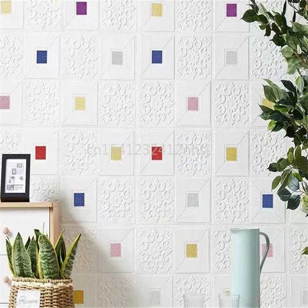 

wall stickers 3d roof self-adhesive ceiling wallpaper decorative board foam home decoration office kids living room