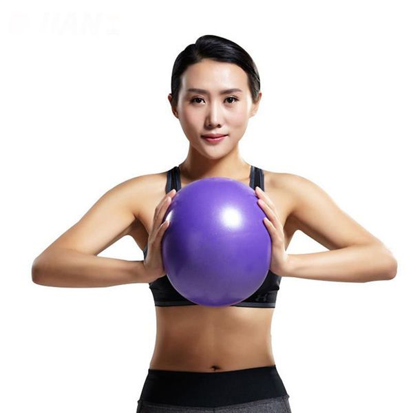 Bolas de fitness de 25cm ioga espessada em ter exercício à prova de explosão Home Gym Pilates Equipamento Balance Bola Física Bola