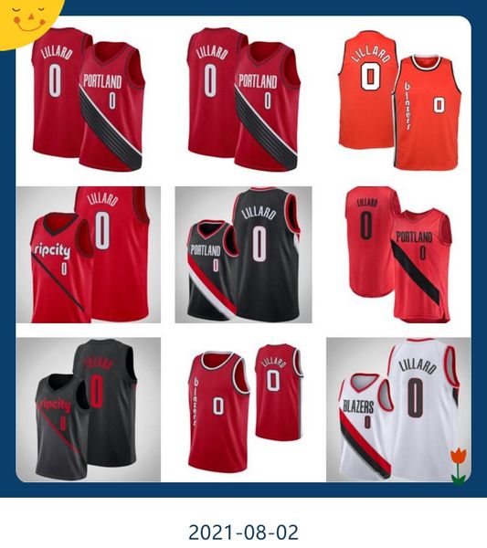

basketball jersey0 damian lillard, Black;red